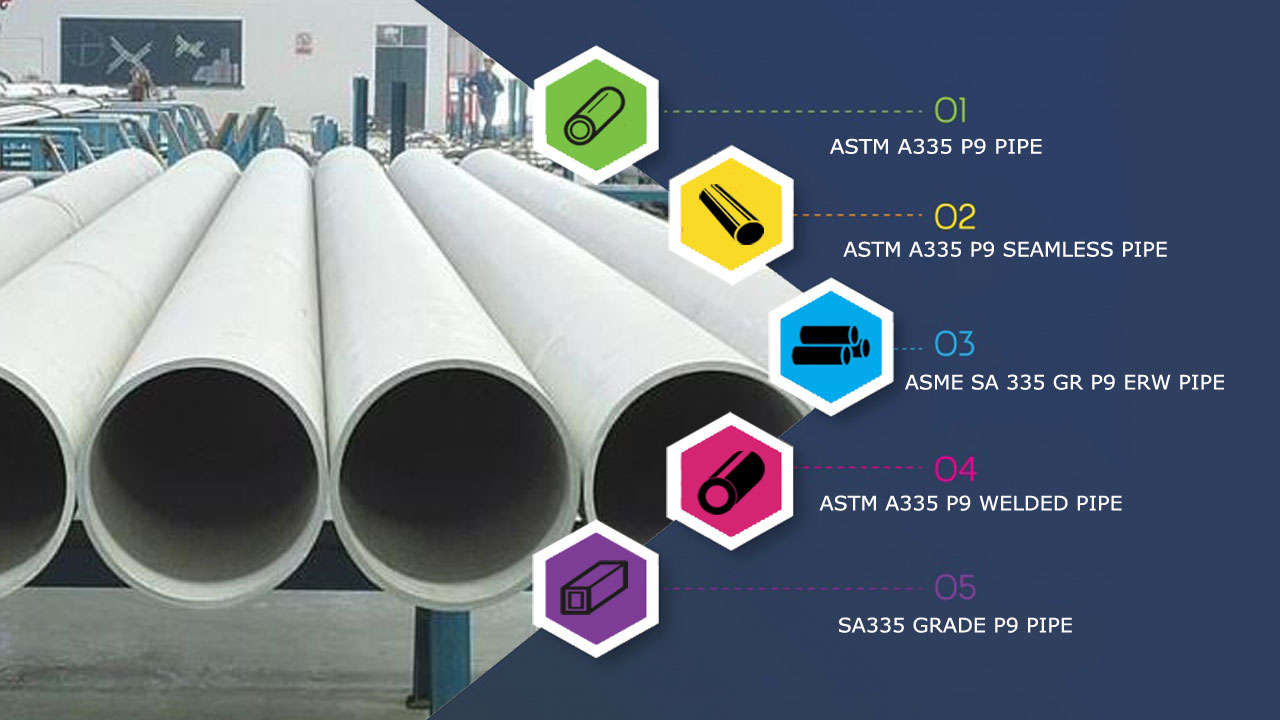 印度的ASTM A335 P9管道供应商